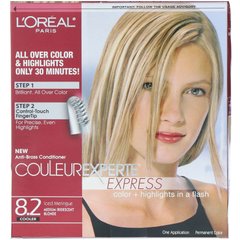 Фарба для волосся з ефектом вигорілих пасом, відтінок 8.2 «Сяючий блонд», L'Oreal, на 1 застосування