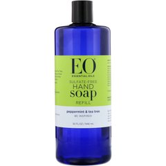 Мыло для рук мята и чайное дерево EO Products (Hand Soap) 960 мл купить в Киеве и Украине
