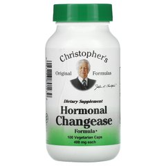 Гормональная формула Christopher's Original Formulas (Hormonal Changease) 460 мг 100 капсул купить в Киеве и Украине