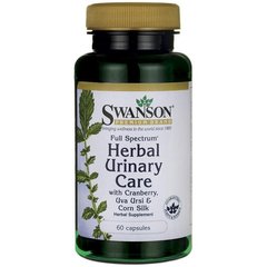 Травы для мочевого ухода Swanson (Full Spectrum Herbal Urinary Care) 60 капсул купить в Киеве и Украине