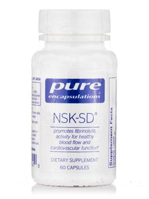 Наттокіназа Pure Encapsulations (NSK-SD) 60 капсул