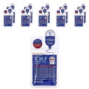 MEDIHEAL, N.M.F Ampoule Beauty Mask, Original , 10 Masks, 0.91 fl oz (27 ml) купить в Киеве и Украине