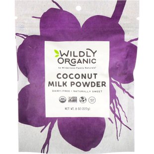 Кокосовое сухое молоко, Wildly Organic, 8 унций (227 г) купить в Киеве и Украине