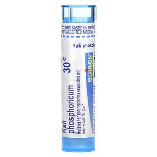 Калій фосфорнокіслий 30C, Boiron, Single Remedies, прибл 80 гранул
