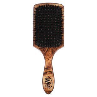 Wet Brush, Argan Oil Infused Paddle Shine Enhancer Brush, Brown, 1 Brush купить в Киеве и Украине
