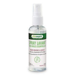 OLIOSEPTIL НАТУРАЛЬНЫЙ ДЕЗИНФЕКТОР СПРЕЙ МЯТА-ИНЖИР / SPRAY LAVANT MENTHE-FIGUE, 50 мл купить в Киеве и Украине