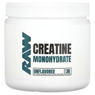 Raw Nutrition, Creatine Monohydrate, Unflavored, 5.30 oz (150 grams) купить в Киеве и Украине