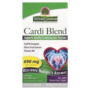 Nature's Answer, Cardi Blend, 60 вегетаріанських капсул