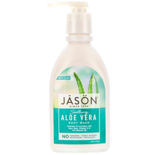 Гель для душа алоэ вера успокаивающий Jason Natural (Body Wash) 887 мл купить в Киеве и Украине