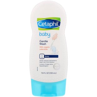 Детское деликатное очищающее средство Cetaphil (Baby Gentle Wash) 230 мл купить в Киеве и Украине