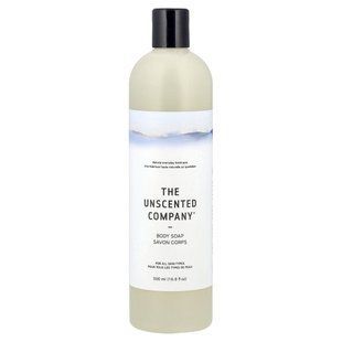 The Unscented Company, Body Soap, For All Skin Types, Fragrance Free, 16.9 fl oz (500 ml) купить в Киеве и Украине