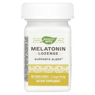 Леденцы мелатонина Nature's Way (Melatonin Lozenge) 2.5 мг 100 леденцов купить в Киеве и Украине