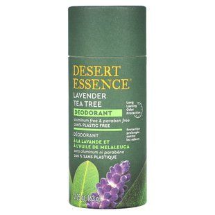 Desert Essence, Deodorant, Lavender Tea Tree, 2.25 oz (63 g) купить в Киеве и Украине