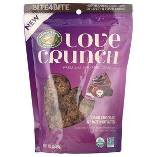 Nature's Path, Love Crunch, Premium Organic Granola, Dark Chocolate & Hazelnut Butter, 10.6 oz (300 g) купить в Киеве и Украине