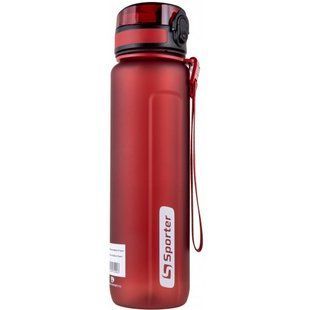 Пляшка для води Sporter (Water Bottle) 950 мл червона матова