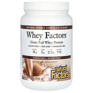 Whey Protein chocolate Natural Factors 340 g
