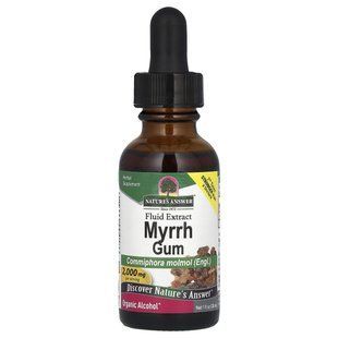 Мирра экстракт смолы с органическим спиртом Nature's Answer (Myrrh) 2000 мг 30 мл купить в Киеве и Украине