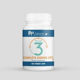 Фаза 3 Повне зв'язування DTX Professional Health Products (Phase 3 Complete Binding DTX) 120 капсул