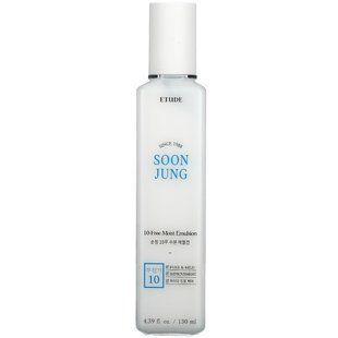 Etude, Soon Jung, зволожуюча емульсія без 10, 4,39 рідких унцій (130 мл)