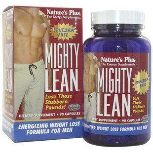 Формула похудения для мужчин Natures Plus (Mighty Lean) 90 капсул купить в Киеве и Украине