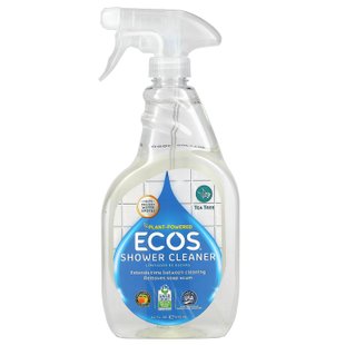 Earth Friendly Products, Ecos, очиститель для душа, чайное дерево, 22 жидких унции (650 мл) купить в Киеве и Украине