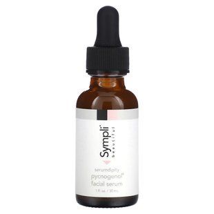 Sympli Beautiful, Serumdipity, Pycnogenol Facial Serum, 1 fl oz (30 ml) купить в Киеве и Украине