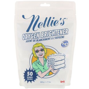 Кислородный отбеливатель порошок Nellie's (Oxygen Brightener All-Natural) 800 г купить в Киеве и Украине