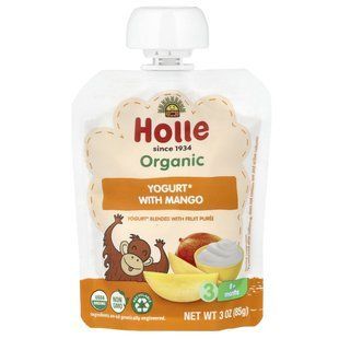 Holle, Organic Yogurt With Mango, 8+ Months, 3 oz (85 g)