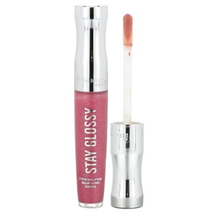 Rimmel London, Stay Glossy, блеск для губ, оттенок 160 Stay My Rose, 5,5 мл (0,18 жидк. Унции) купить в Киеве и Украине