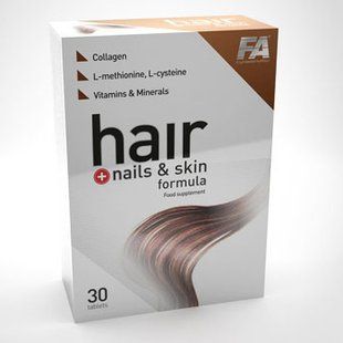 Fitness Authority, Hair +Nails & Skin formula, 30 tabs купить в Киеве и Украине