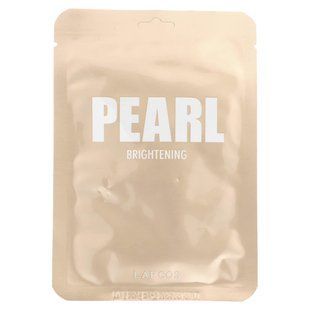Fabric mask with pearl, brightening, Lapcos, 1 pc., 24 ml.