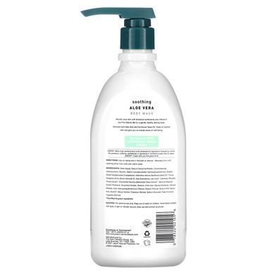Гель для душа алое вера заспокійливий Jason Natural (Body Wash) 887 мл