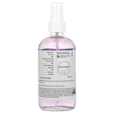 Колаген + рожева вода, помпа + сяючий спрей для обличчя, Collagen + Rosewater, Pump + Glow Facial Mist, Advanced Clinicals, 237 мл