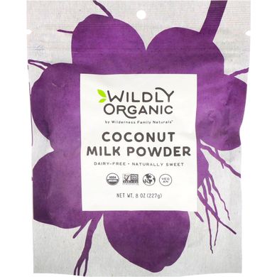 Кокосове сухе молоко, Wildly Organic, 8 унцій (227 г)