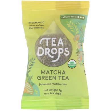 Зелений матча чай, Tea Drops, 71 г