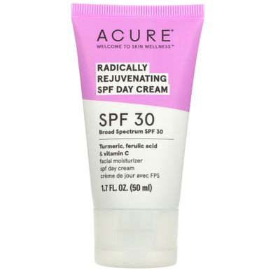 Денний крем SPF 30 омолоджуючий Acure (Day Cream) 50 мл