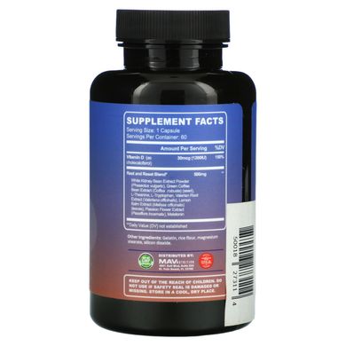 Нічний жироспалювач MAV Nutrition (Night Time Fat Burner) 60 капсул