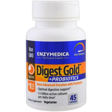 Пробиотики+ферменты Enzymedica (Digest Gold+Probiotics) 45 капсул купить в Киеве и Украине
