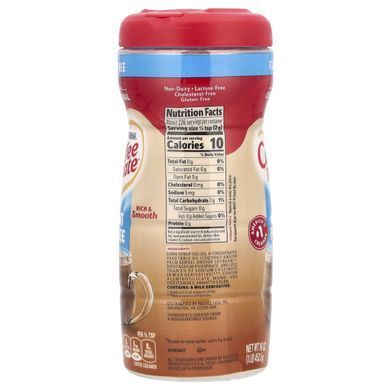 Coffee Mate, Без жиру, сухі вершки для кави, оригінальний, 16 унцій (433,5 г)