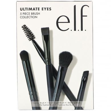 Набор из 5 кистей для макияжа, Ultimate Eyes, E.L.F., 1 набор купить в Киеве и Украине