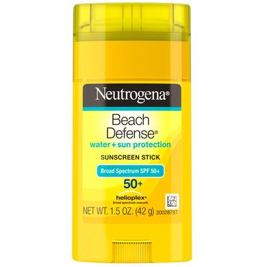 Пляжний захист, сонцезахисний засіб, SPF50 +, Neutrogena, 1,5 унц (42 г)