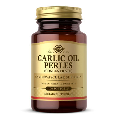 Часникова олія концентрат Solgar (Garlic Oil Perles) 100 капсул