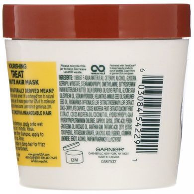 1-хвилинна поживна маска для волосся, з екстрактом кокоса, SkinActive, Garnier, 100 мл