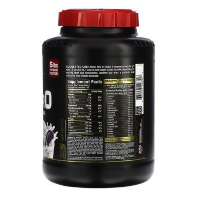 Високобілкове знежирене харчування, смак печива з вершками ALLMAX Nutrition, 2,27 кг