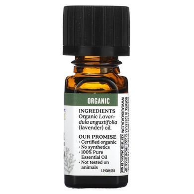 Чиста ефірна олія, органічна французька лаванда, Aura Cacia, 0,25 унції (7,4 мл)