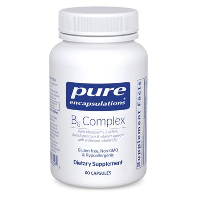 Вітамін B6 комплекс Pure Encapsulations (B6 Complex) 60 капсул