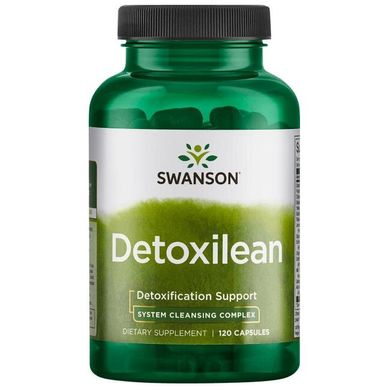 Детоксілен, Detoxilean, Swanson, 120 капсул