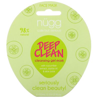 Очищаюча гелева маска, Deep Clean Cleansing Gel Mask, Nugg, 10 мл