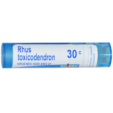 Сумах отруйний (Rhus Toxicodendron) 30C, Boiron, Single Remedies, 80 гранул