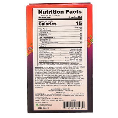Packets for making drink without sugar pomegranate Now Foods (Slender Sticks Pomegranate) 12 packs of 4 g